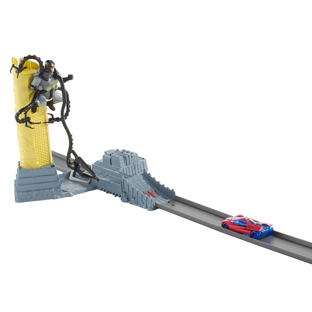 Spiderman hot wheels track outlet