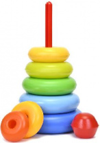 Пирамида "Собирайка", 9 деталей, 38 см 