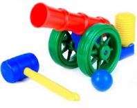 Игрушка пластмассовая Царь-Пушка 