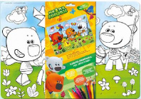 Коврик для раскрашивания. На прогулке., арт. 04818 от интернет-магазина Континент игрушек