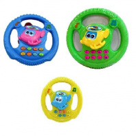 Руль детский со световыми и звуковыми эффектами 17x17x2см от интернет-магазина Континент игрушек