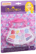 Набор детской декорат. косметики Bondibon Eva Moda, CRD 18,5 х24,5 см,сумочка-косметичка, тени для в от интернет-магазина Континент игрушек