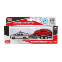 Набор металлических машин" Прицеп" 2 шт, 7см микс  SB-15-52 1480533 от интернет-магазина Континент игрушек