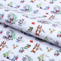 Бумага упаковочная глянцевая  "С новым годом!" Me To You, 70х100 см 4475430 от интернет-магазина Континент игрушек