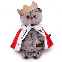 Кот Басик - царь 22 см мягкая игрушка от интернет-магазина Континент игрушек