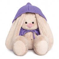 Зайка Ми в сиреневом пончо 15 см от интернет-магазина Континент игрушек
