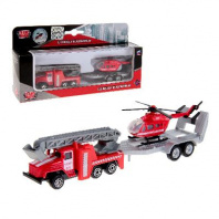 Набор "Пожарная техника" 7,5см МИКС SB-15-44WB 1570079 от интернет-магазина Континент игрушек