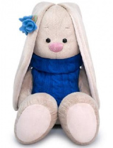 Зайка Ми большой в жилетке мягкая игрушка от интернет-магазина Континент игрушек