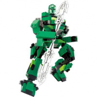 Конструктор блочный Полиция-робот от интернет-магазина Континент игрушек