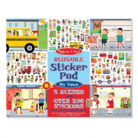 Набор для творчества. Набор стикеров "Город" от интернет-магазина Континент игрушек