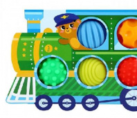 Подарочный набор развивающих мячиков "Паровозик", 5 штук  4916699 от интернет-магазина Континент игрушек