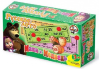 Лото деревянное. Маша и медведь. от интернет-магазина Континент игрушек