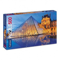 ПАЗЛЫ "Premium" 500 элементов А2ф 460х340мм фольгирование Вокруг света от интернет-магазина Континент игрушек