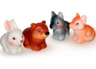 Набор из пластизоля Лесные звери