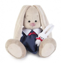 Зайка Ми в синем платье с зайкой 23 см от интернет-магазина Континент игрушек