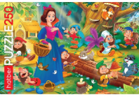 ПАЗЛЫ 250 элементов А3ф 400х280мм Белоснежка и гномы от интернет-магазина Континент игрушек