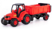 Трактор Чемпион с полуприцепом от интернет-магазина Континент игрушек