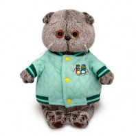 Кот Басик в бомбере 30 см от интернет-магазина Континент игрушек