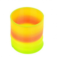 Пружинка-радуга пластик "Мультиколор" 6х6см от интернет-магазина Континент игрушек