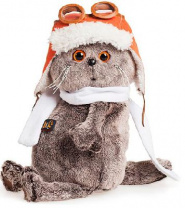 Басик в шлеме и шарфе 25 см от интернет-магазина Континент игрушек