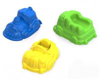 Формочки "Машинки" 3 шт., сетка от интернет-магазина Континент игрушек