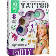 Набор для создания временных татуировок PARTY от интернет-магазина Континент игрушек