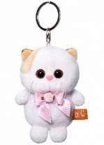 Кошечка Ли Ли брелок с розовым бантиком от интернет-магазина Континент игрушек