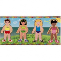 Пазлы магнитные Друзья от интернет-магазина Континент игрушек