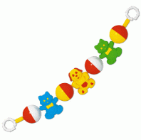 Погремушка подвеска на кроватку "Домашние любимцы"