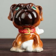 Копилка "Собака с костью" 16 см