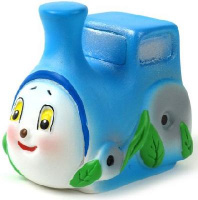 Паровозик большой 8 см, игрушка ПВХ