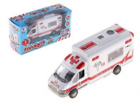 Машина металлическая "Скорая помощь", работает от батареек, световые и звуковые эффекты 734954 от интернет-магазина Континент игрушек