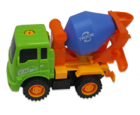 Машинка- конструктор "Бетономешалка", в наборе с инструментами, в пакете, 23x17x8 см от интернет-магазина Континент игрушек