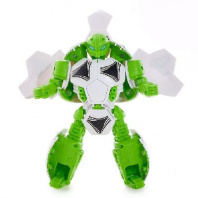 Робот-трансформер «Мяч футбольный», с наклейками от интернет-магазина Континент игрушек