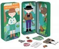 Пазл магнитный. Исследователь природы. В металлическом пенале от интернет-магазина Континент игрушек