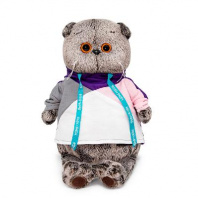 Кот Басик в разноцветной толстовке 22 см мягкая игрушка от интернет-магазина Континент игрушек