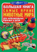 Книга Самые яркие животные Мира от интернет-магазина Континент игрушек