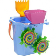 Набор для песка №93 (ведро-мельница) 24х17х17 см. от интернет-магазина Континент игрушек