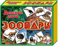 Лото детское "Зоопарк" (малое) от интернет-магазина Континент игрушек