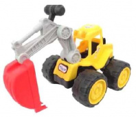 Машинка "Экскаватор", пластмассовая, 35x22x22см от интернет-магазина Континент игрушек