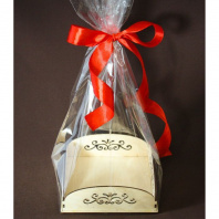 Подарочная упаковка "Округлая", с жестким дном, 14х14х5 см 1188643 от интернет-магазина Континент игрушек