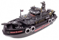 Катер "Морской патруль" эл/мех, с водометом, световые и звуковые эффекты, 39x14x13 см от интернет-магазина Континент игрушек