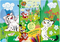 Коврик для раскрашивания. Солнечный день., арт. 04814 от интернет-магазина Континент игрушек