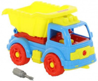 Конструктор-транспорт "Автомобиль-самосвал" (в сеточке) от интернет-магазина Континент игрушек