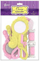 Набор парикмахерский (цветной) (9 пред. В пакете) 27х13,5х4 см. от интернет-магазина Континент игрушек