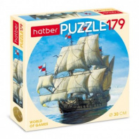 ПАЗЛЫ круглые 179 элементов А4ф d300мм Фрегат от интернет-магазина Континент игрушек