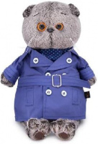 Игрушка кот Басик в плаще 19 см от интернет-магазина Континент игрушек