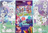 Коврик для раскрашивания. Друзья навсегда!, арт. 04813 от интернет-магазина Континент игрушек