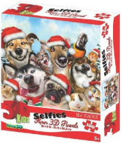 Пазл 3D 100 Новогоднее селфи от интернет-магазина Континент игрушек