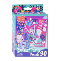 Пазл 90 Энчантималс +браслетик, магнитик Things Wild от интернет-магазина Континент игрушек